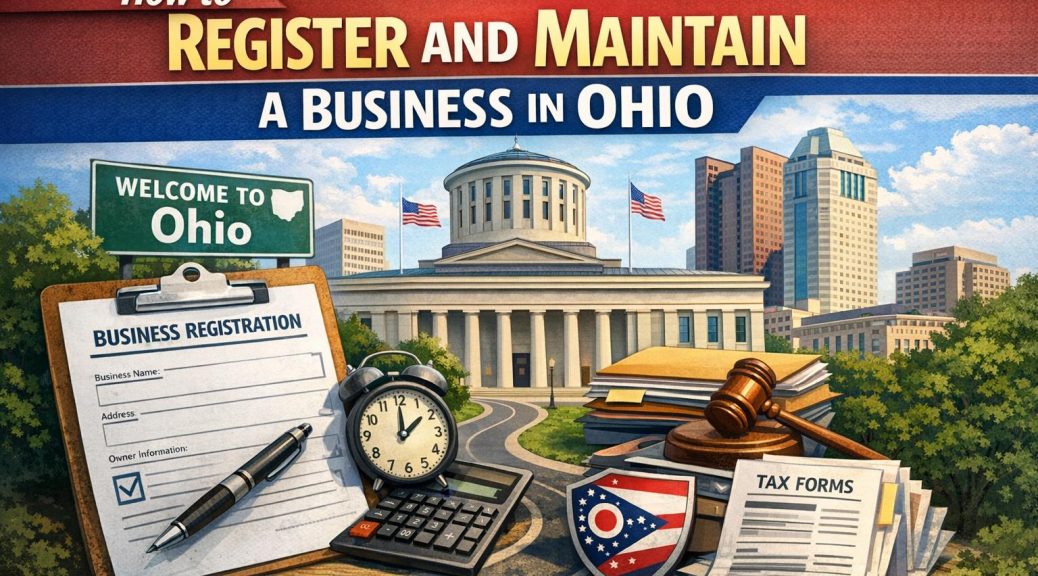 How to Register and Maintain a Business in Ohio